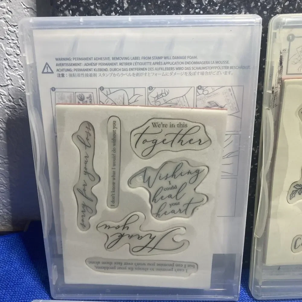 Stampin' Up Lot Of 6 Sale-a-Bration Sets; Whimsical Words And More